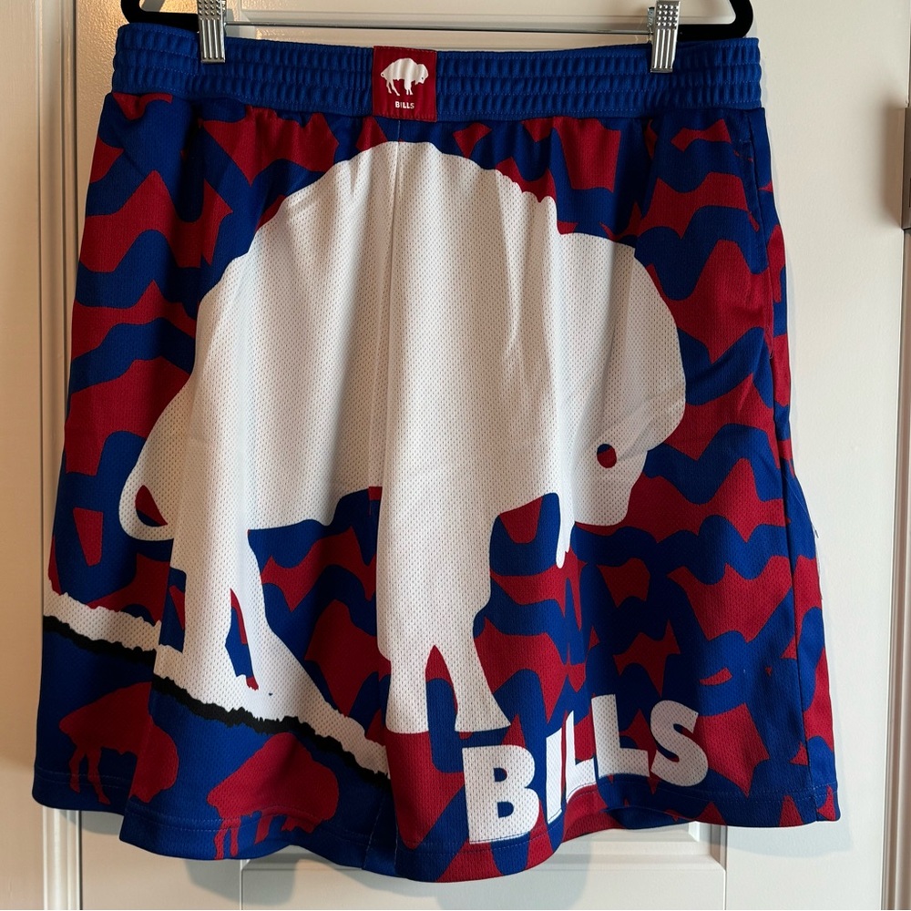 Mitchell & Ness Buffalo Bills Jumbotron Shorts NWT 2X MSRP NFL